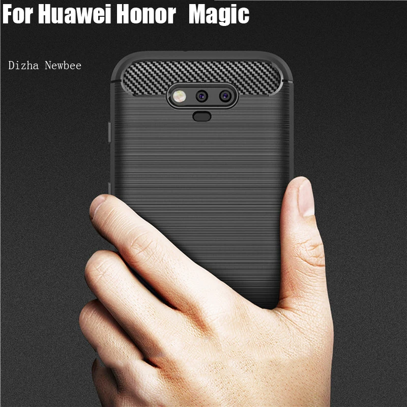 Для Huawei Honor магия кремния защитный чехол Magic телефона ТПУ телефон Ultra Slim роскошь +