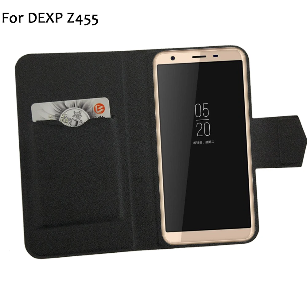 Фонарик горячий! Чехол DEXP Z455 кожаный чехол для телефона заводская цена защитные