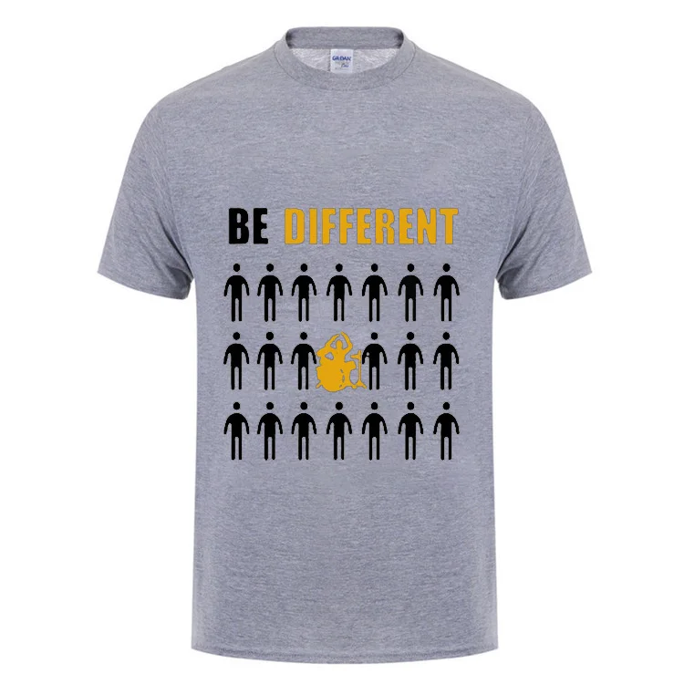 BE Different футболка забавный подарок на день рождения для барабанщика бойфренда мальчика Мужчины хип хоп Рок Группа Футболка короткий рукав барабанная музыка футболка