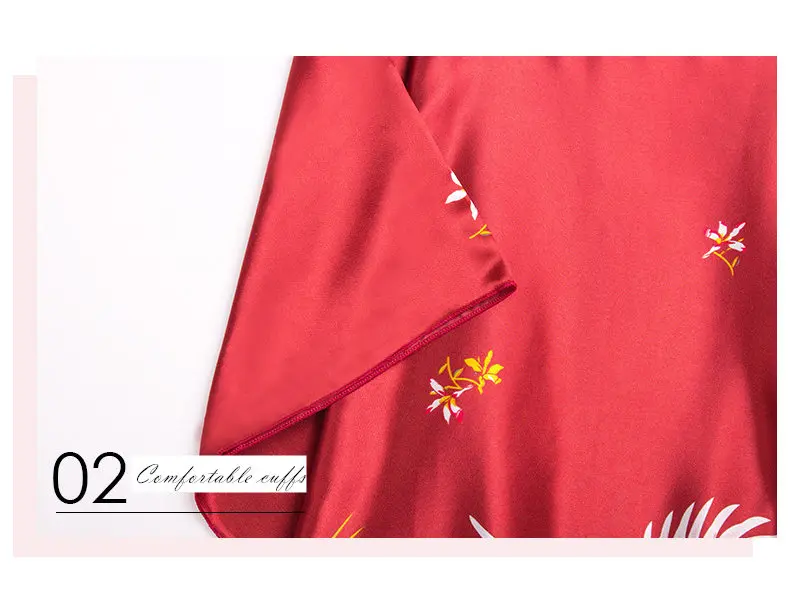 Women's sleepwear princess Simulated Silk Sleepwear Ladies Summer Bat Sleeve Sleeping Skirt Ladies Large Housewear nightwear