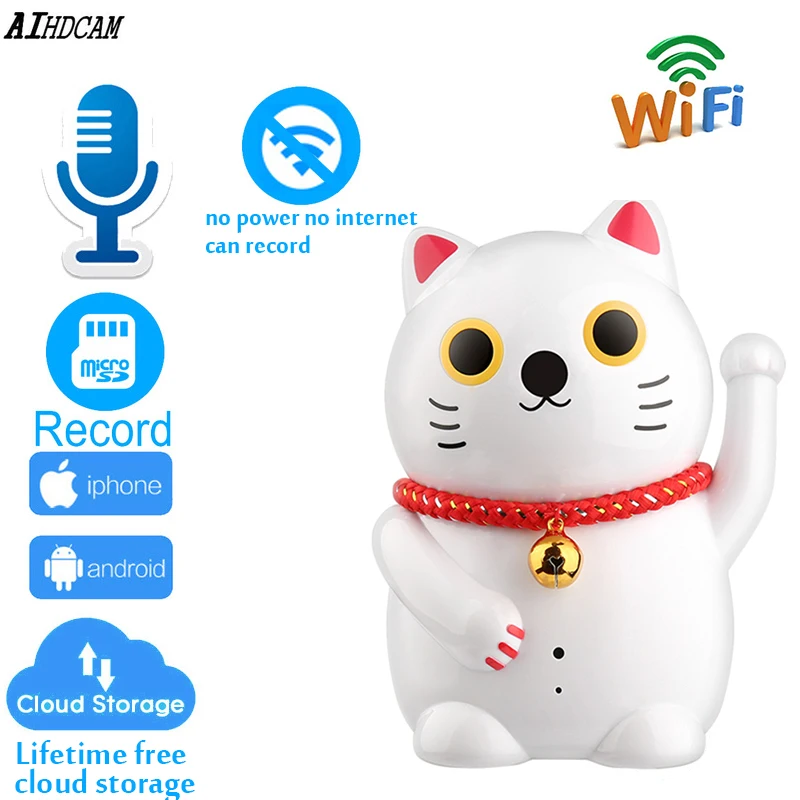 Камуфляжная Беспроводная ip-камера облачное хранилище монитор для мобильного