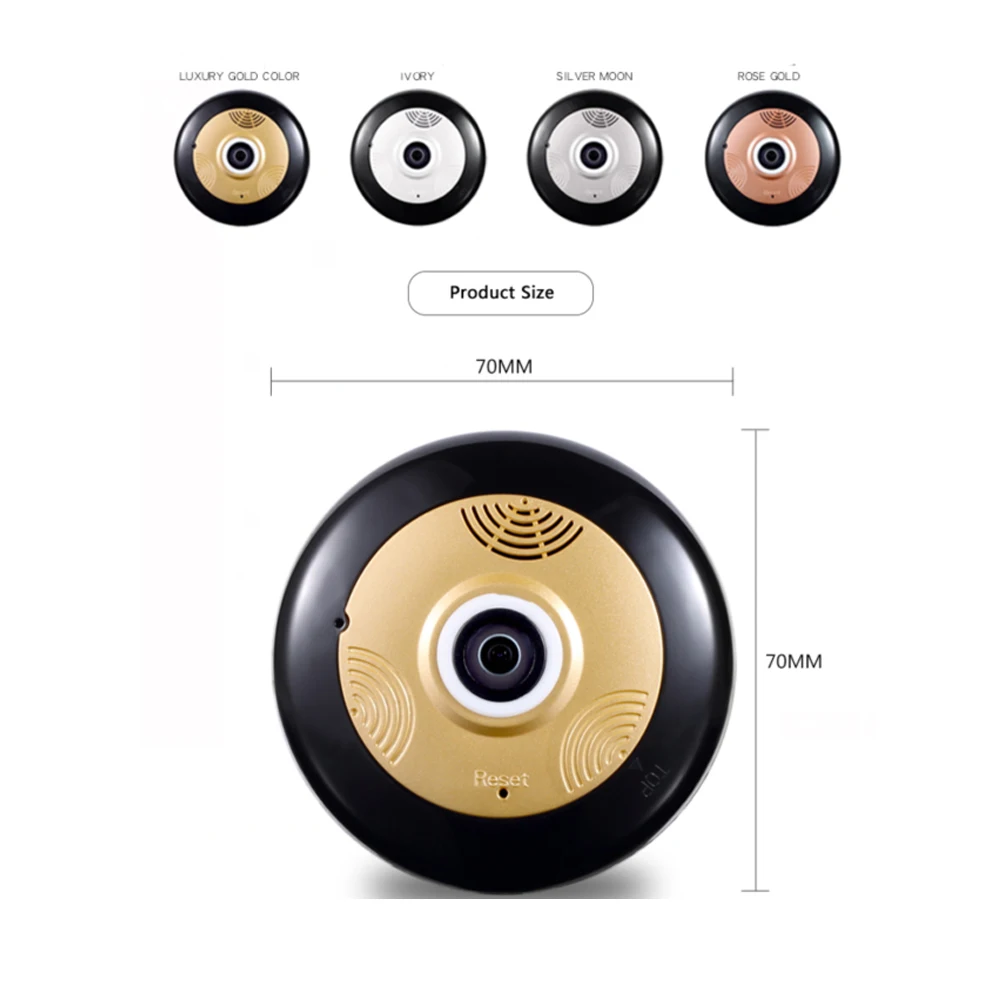LOFAM HD 960P 1.3MP 360 градусов рыбий глаз панорамная камера Беспроводная панорама CCTV IP P2P