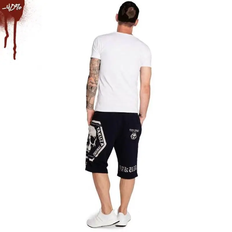 Шорты мужские повседневные модные штаны для бодибилдинга тренировок фитнеса