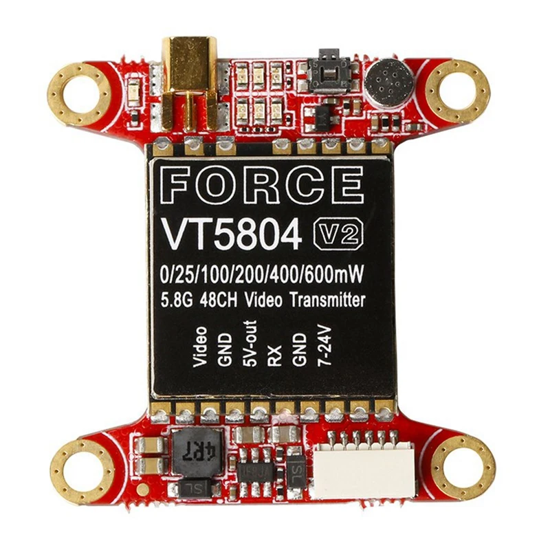 Iflight Force V2 5 8G 48Ch 0 Mw/25 Mw/100 Mw/200 Mw/400 Mw/600 Mw переключаемый Fpv|Трансмиссия| |