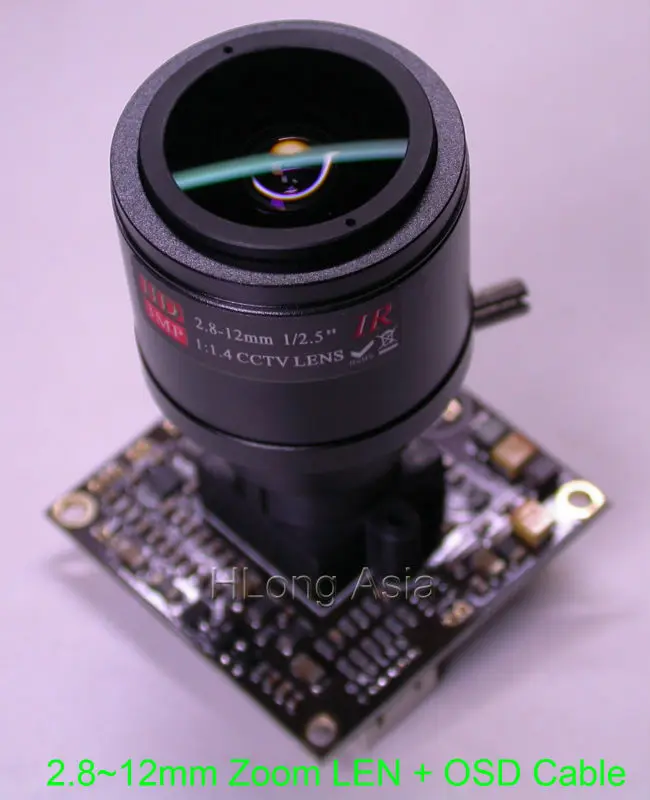 Ручной зум для Sony EFA 1/3 &quotSony Super HAD CCD ICX810 811 сенсор CXD4151 модуль камеры