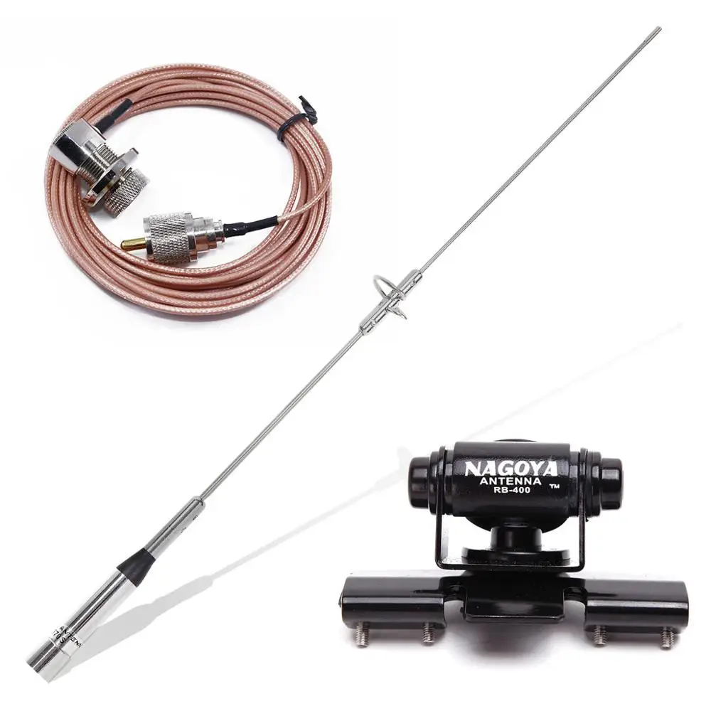 BAOFENG Нагоя NL-770S Двухдиапазонная UHF/VHF 144/430MHz 150W 2,15/3.0dBi антенна SL16/UHF-J/M Тип Автомобильная радио Мобильная радио антенна - Цвет: as pic show 1