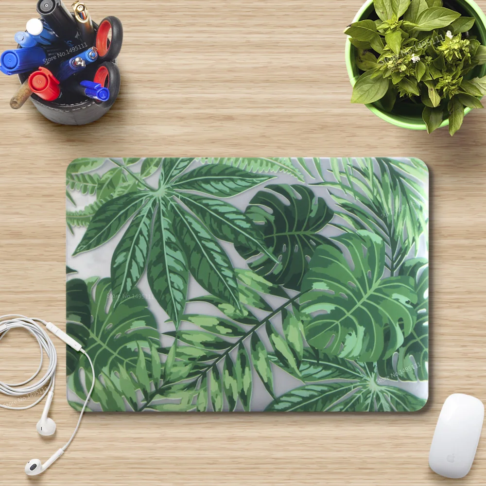 Новый чехол для ноутбука с принтом пальмовых листьев MacBook Air Pro Retina 11 12 13 15 дюймов