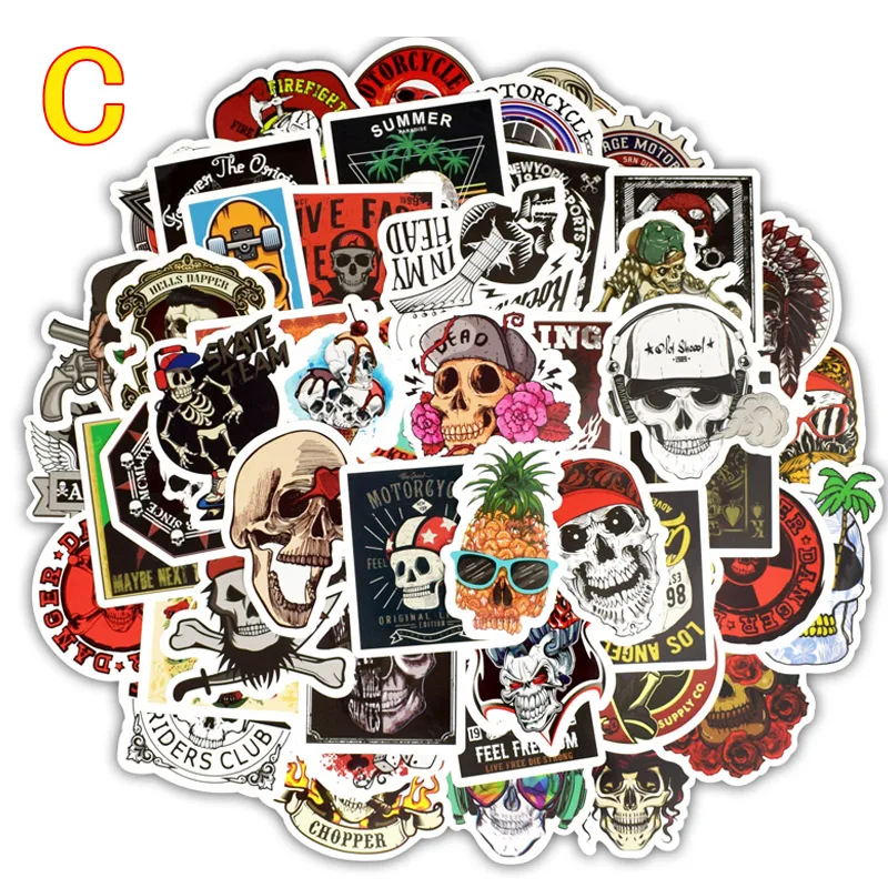 Новый 150 шт./компл. Сделай Сам Ужасы игры Doodle Стикеры s для ноутбука телефон
