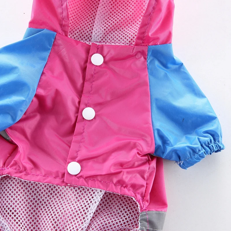 Дождевик для домашних животных водонепроницаемый дождевик собак с капюшоном