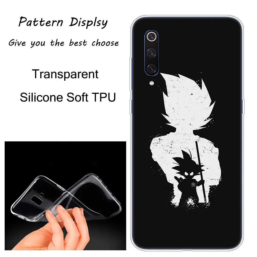 007 Горячая аниме Dragon Ball Z Son Goku мягкий чехол для Xiao mi Pocophone F1 mi 5X A1 6X A2 8 SE Lite Play mi x3 9 9SE 9T Pro CC9 - Цвет: 007