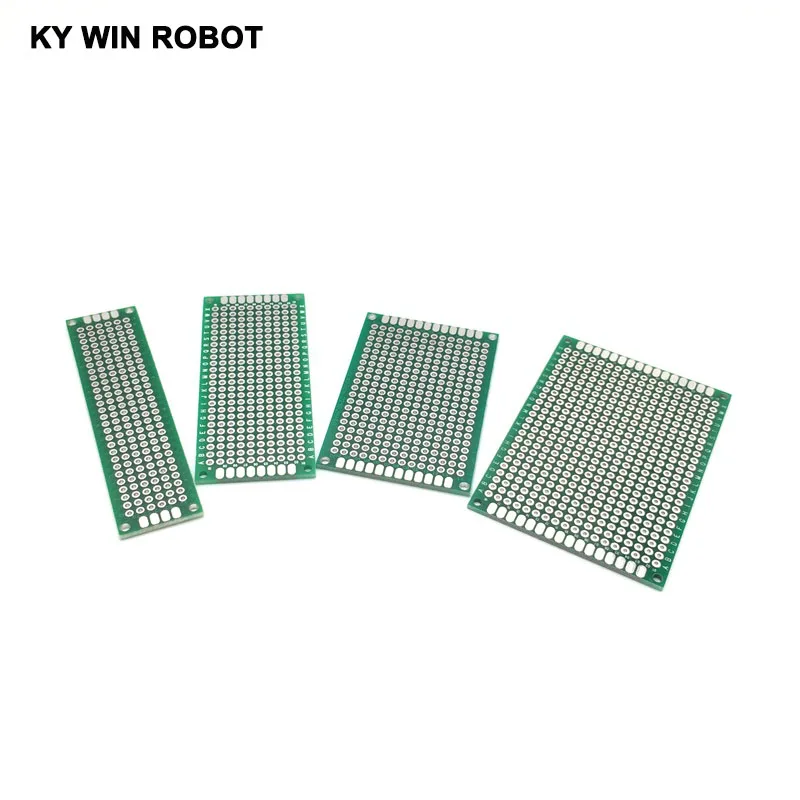 4 шт. 2x8 3x7 4x6 5x7 см двухсторонний медный Прототип pcb универсальная плата |