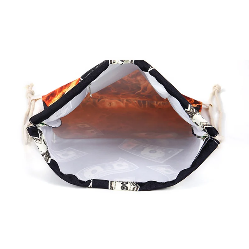 2019 Новый Стиль Drawstring сумки 3D печать кошка животных Камуфляж Мода подростков
