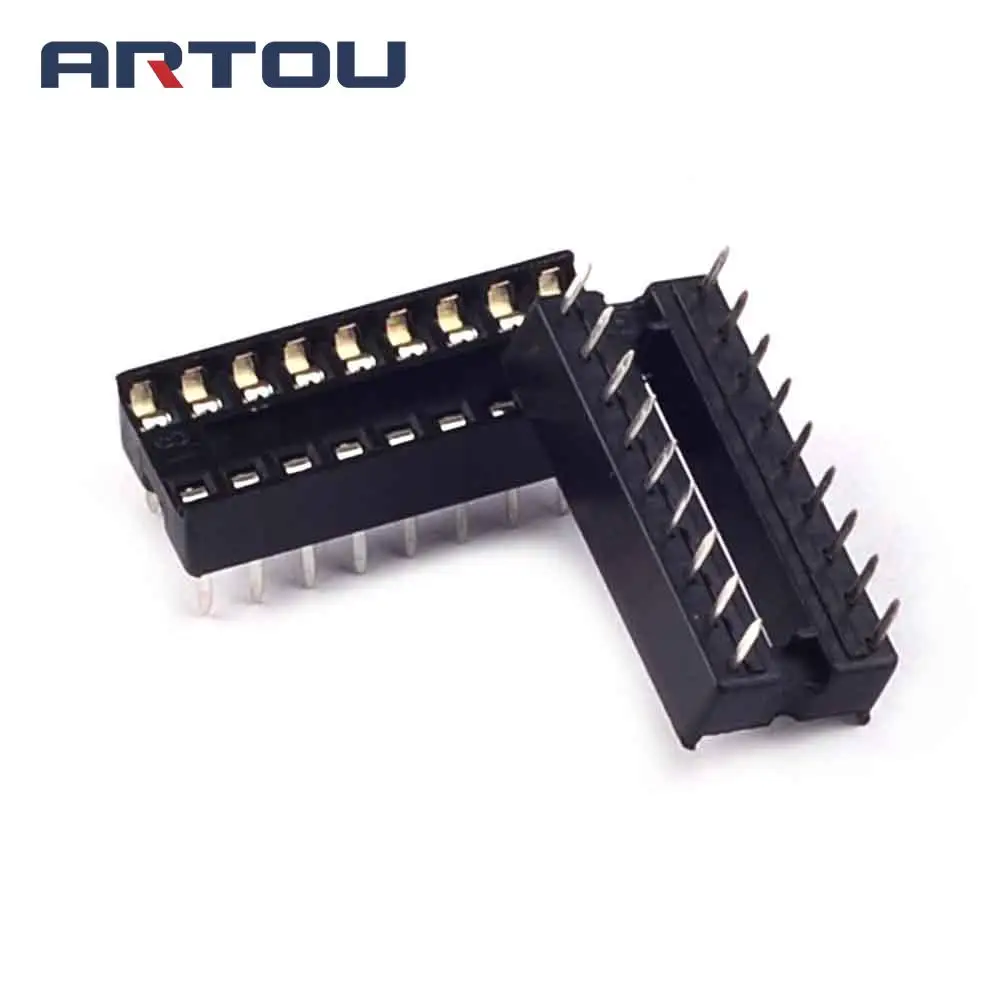 10 шт. 18 Pin DIP SIP IC розетки адаптер тип пайки|ic socket|dip socketadaptor socket |
