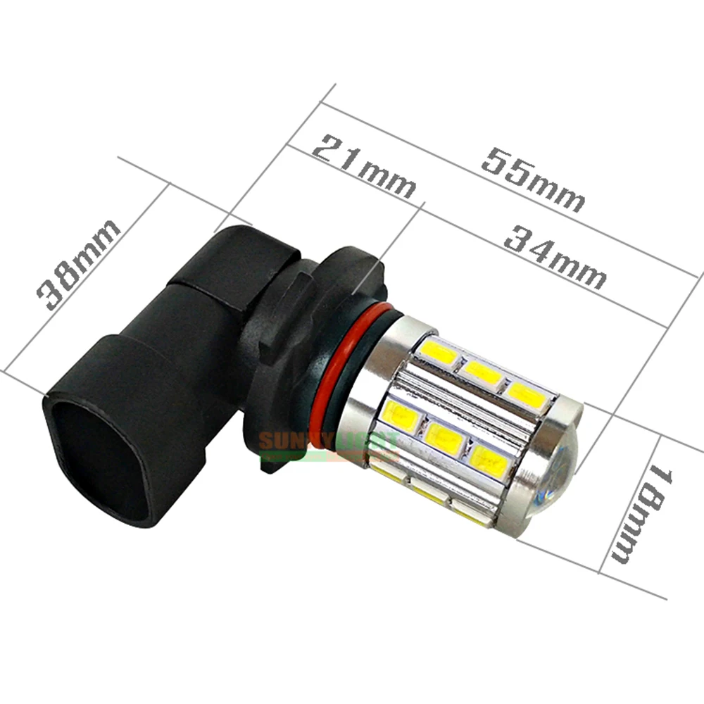 CNSUNNYLIGHT Высокая мощность 5730 21 SMD DC 12v 9005 HB3 6000K белый светодиодный фонарь|9005 hb3|led white