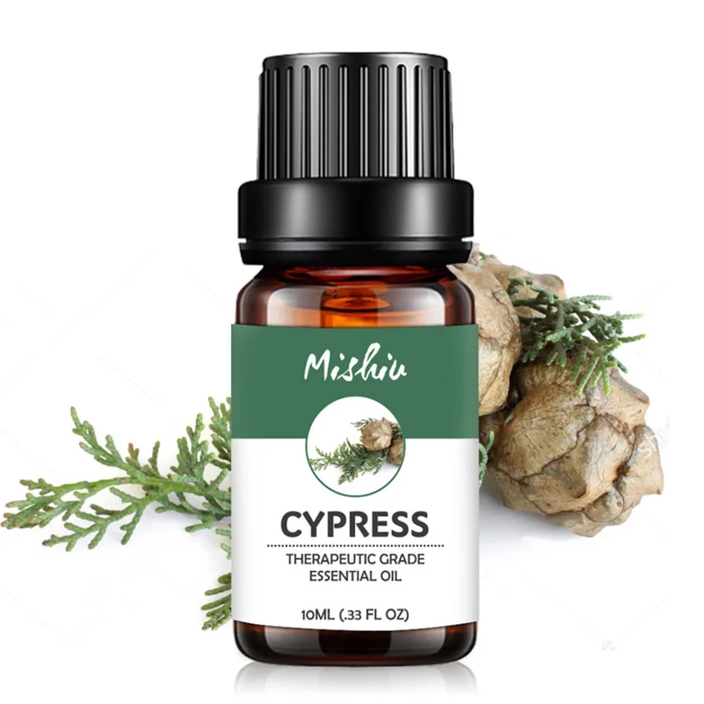 Натуральное масло для Cypress облегчения мышечного спазма успокаивания эфирное отличное сужение пор массажное