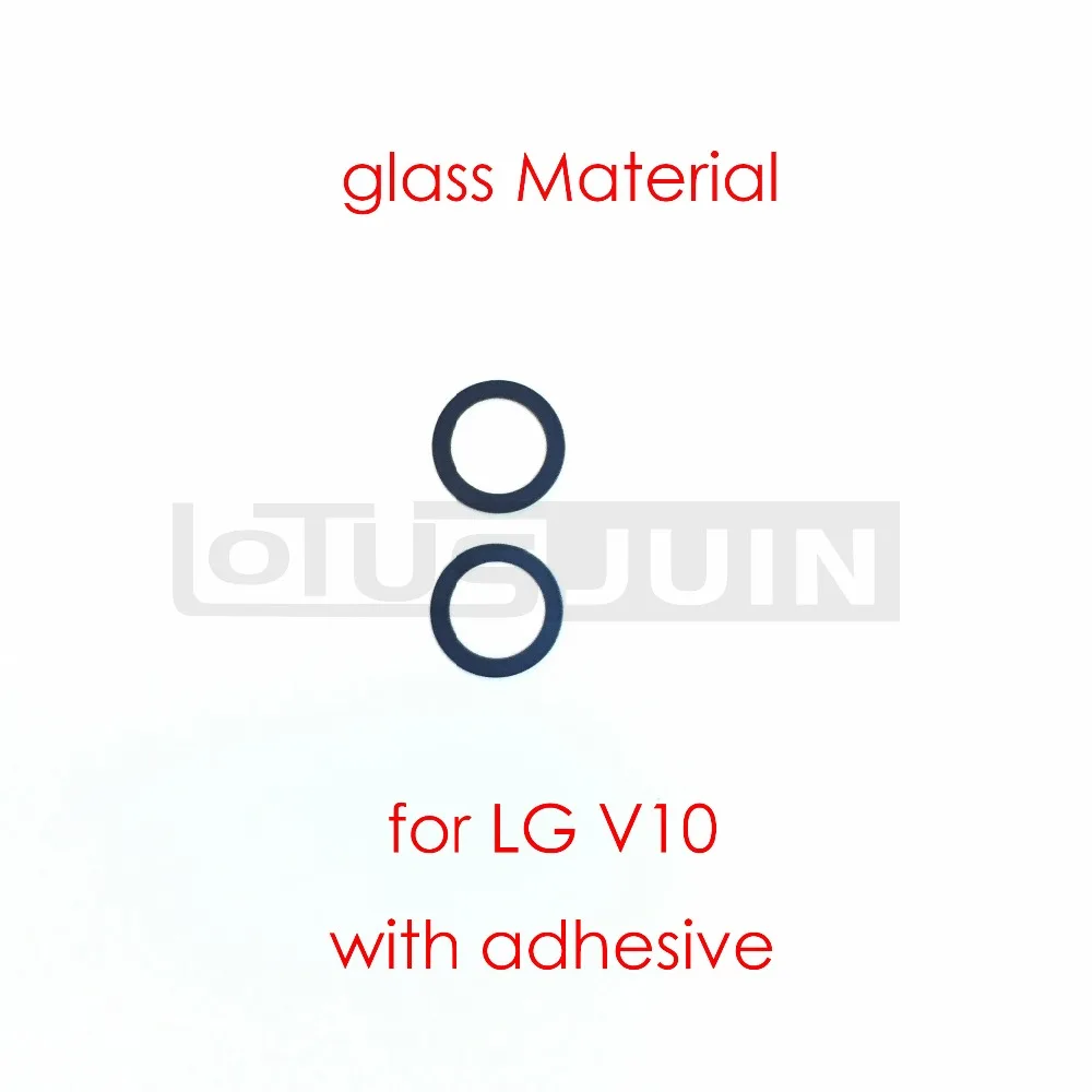 Стеклянный чехол для объектива камеры с клейкой наклейкой LG V10 V20 акриловый ПММА