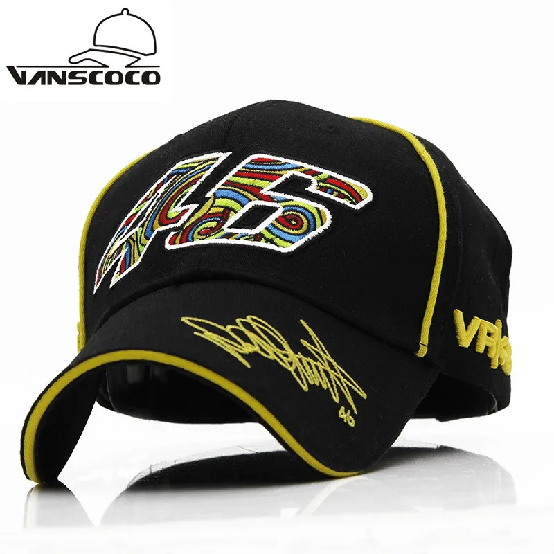 Автомобиль Мотоцикл Race Rossi VR 46 F1 сетки Бейсбол Кепки Мотокросс Шапки для Для