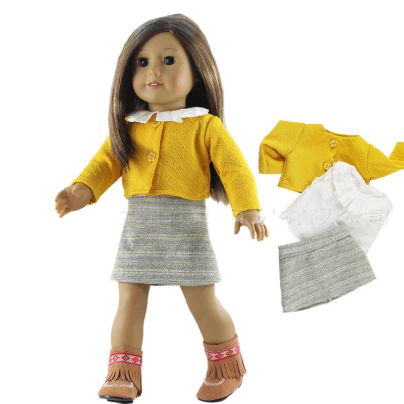 High quality best selling Doll Clothes Outfit for 18" American Casual 18 inch doll clothes | Игрушки и хобби