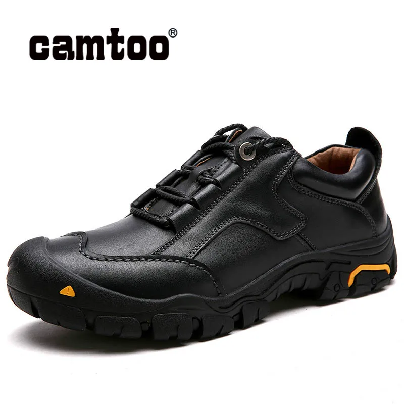 Кеды CAMTOO мужские из натуральной кожи Повседневная прогулочная обувь на плоской