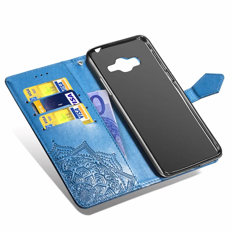 Чехол на для Samsung Galaxy J3 J5 J7 2017 года J530 J730 J2 Prime A6 2018 J4 Core чехол с откидной крышкой