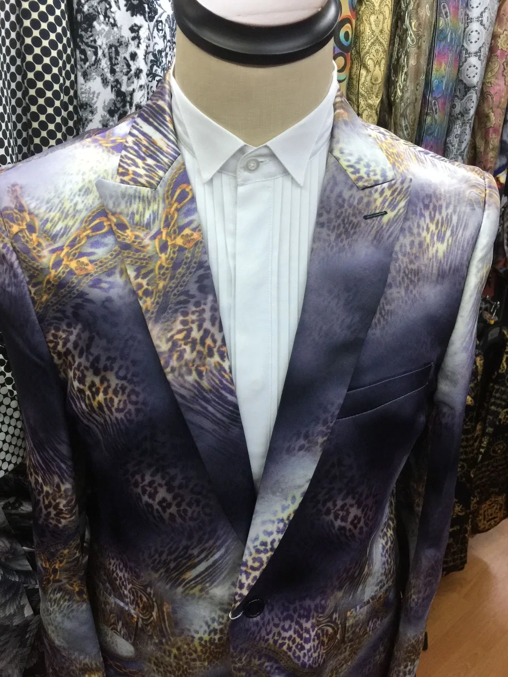 2016 новый дизайн цветок куртка | Мужская одежда