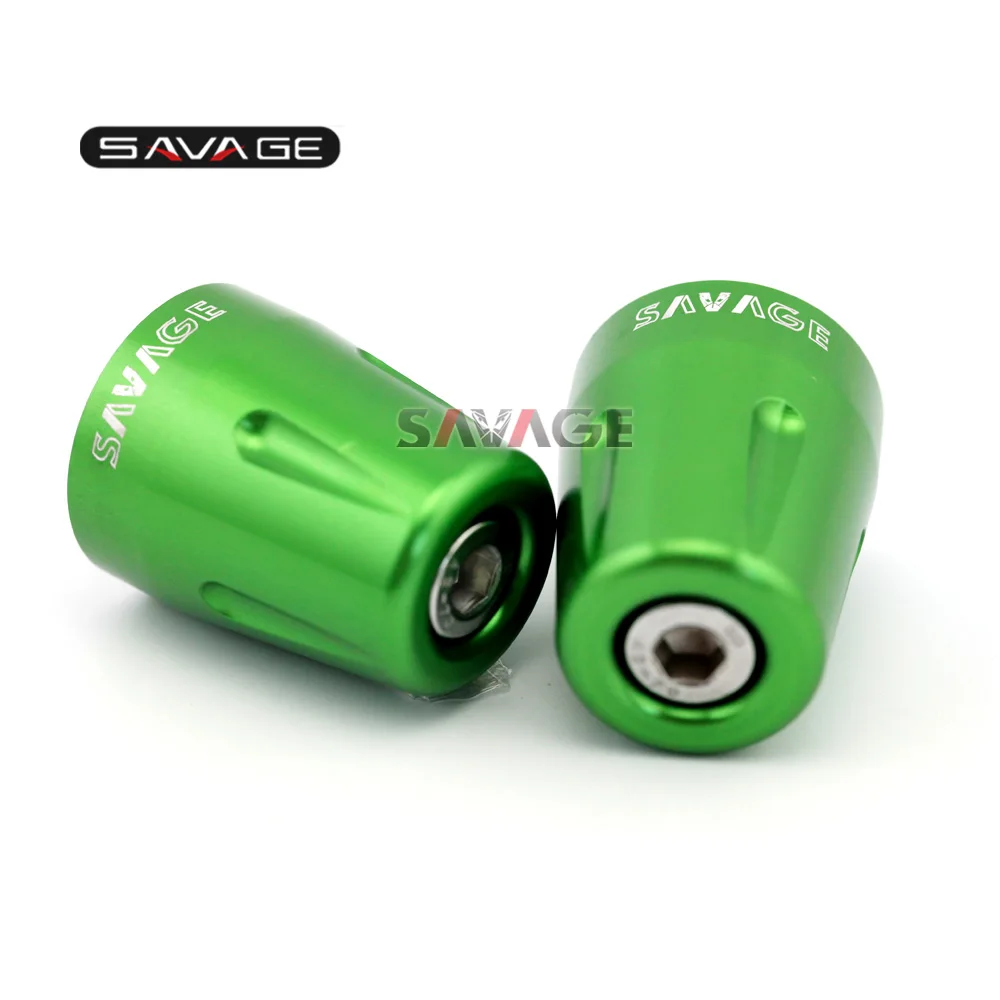 Для KAWASAKI Z 1000/Z 900/Z 800/Z 650/Z 300/Z 250/EX250R/NINJA 300 мотоцикл алюминий CNC Ручка Бар Конец Руль