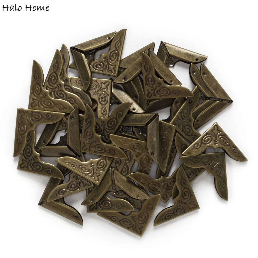 25 шт. античная бронза с покрытием вырезка Скрапбукинг альбомы папки коробка