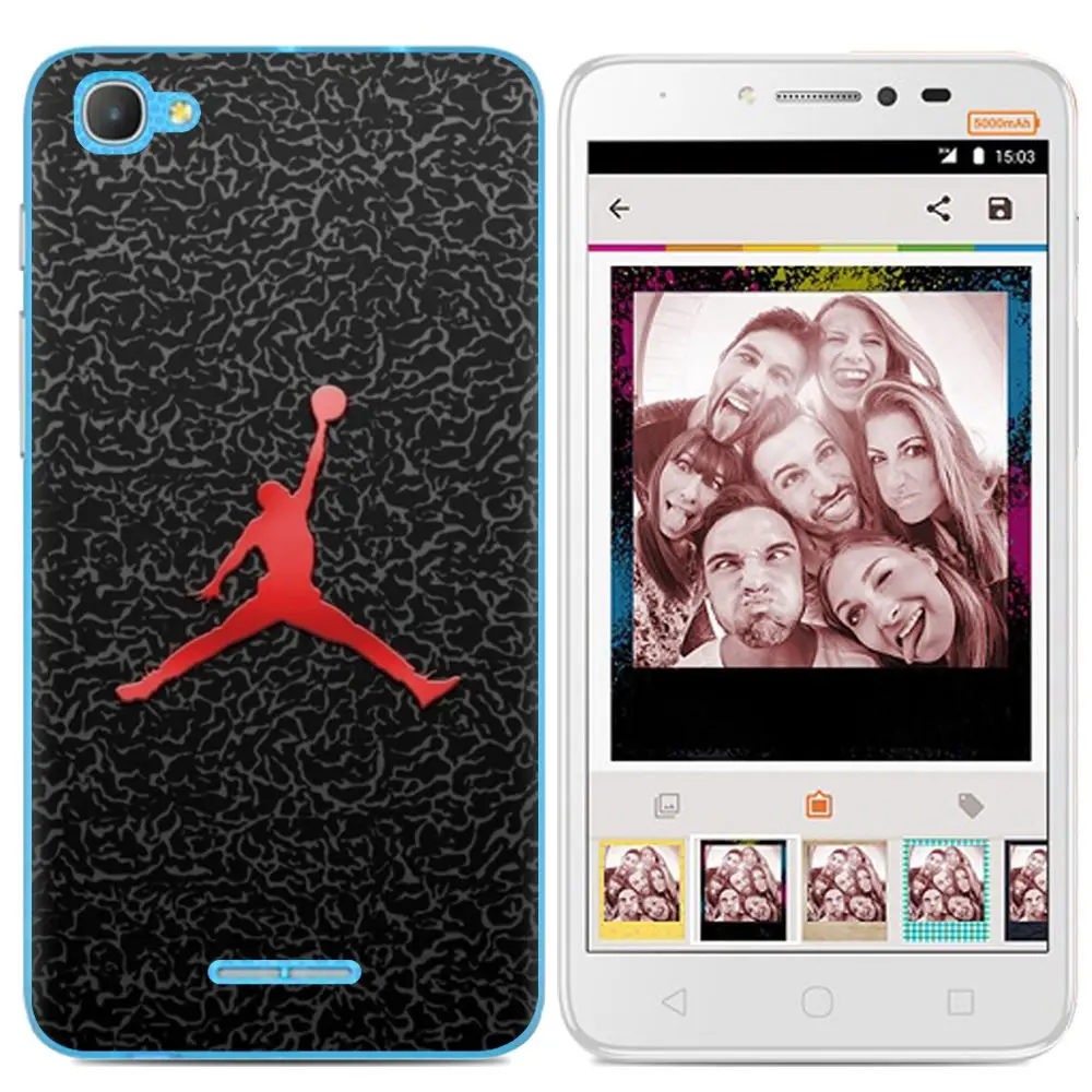 Мягкие чехлы из ТПУ для Alcatel Pixi 4 Plus power OT5023 силиконовый чехол телефонов задняя
