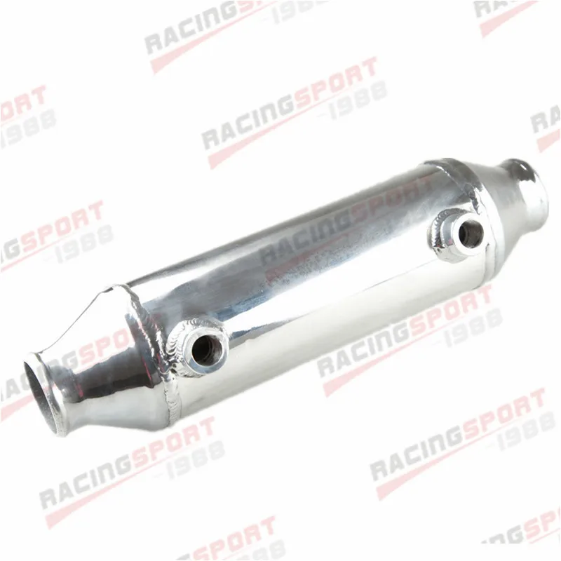 

Water To Air Intercooler 2.25" Air Inlet Outlet 4" OD x 10" Length Barrel Style