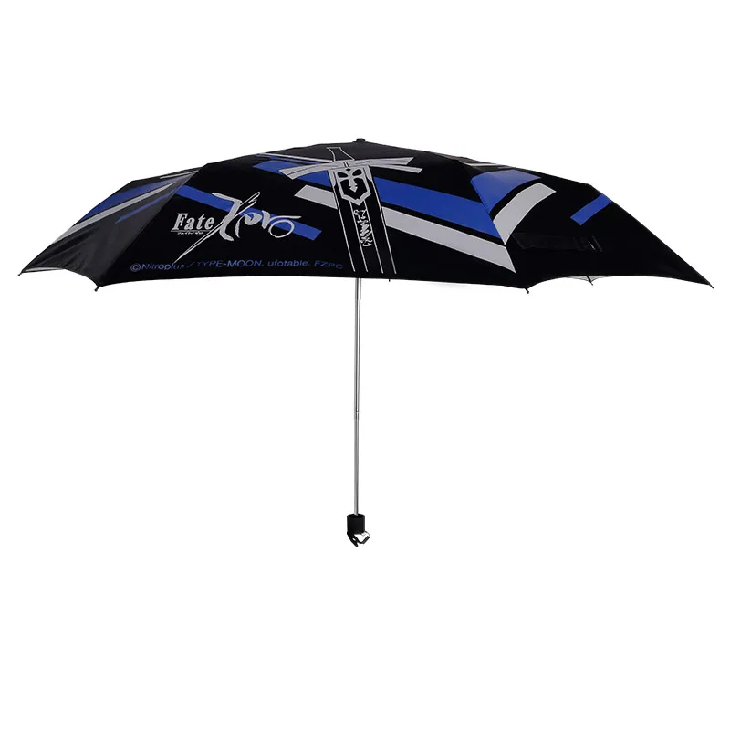 

[Fate Zero]Anime Folding Umbrella FZ FGO Rain Women Anti UV Parasol Manga Role Saber Fate Grand Order Cosplay Gift