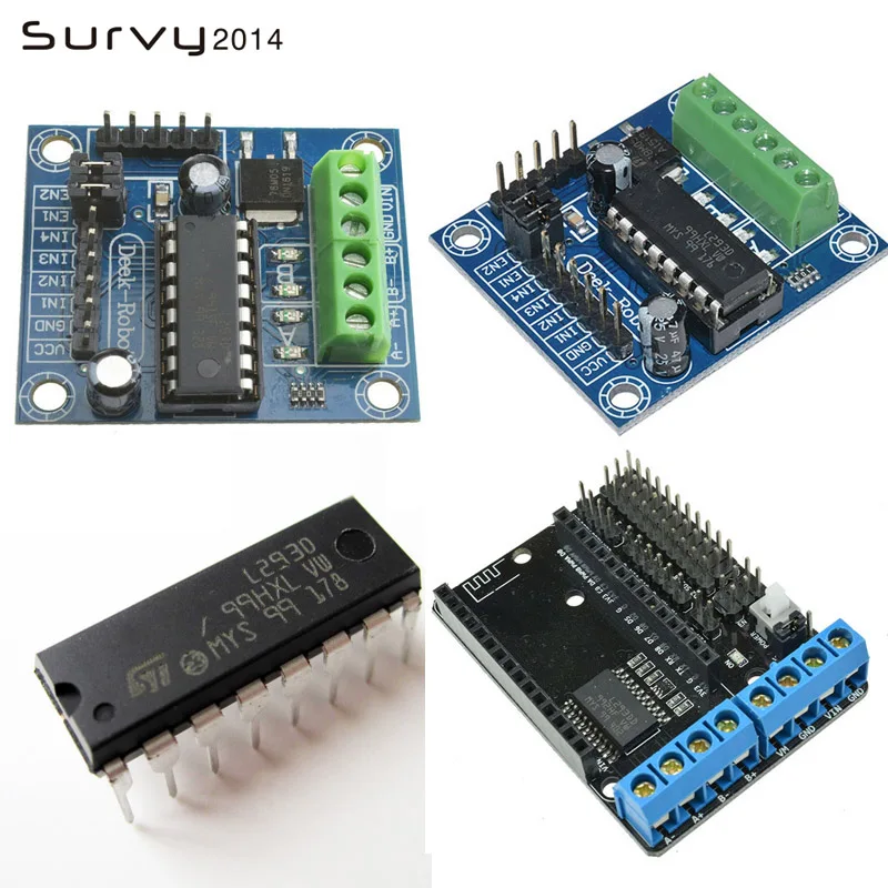 L293D мотор NodeMCU Плата расширения электродвигательного привода щит для Arduino UNO MEGA2560