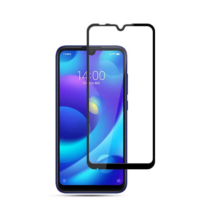 

2PCS Full Gule Cover Glass for Xiaomi Mi Play 5.84" Screen Protector Tempered Glass Protective Film Glass