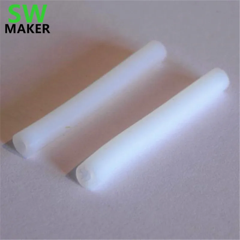 

2pcs MK10 Ptfe tube 34mm for MK10 Hotend throat 1.75mm pla Mk10 Extruder PTFE Filament Guide Tube