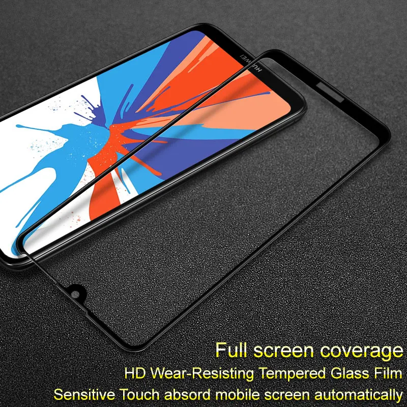 Для Huawei Y7 Prime 2019 защитная пленка iMAK PRO + Полное покрытие из закаленного стекла для