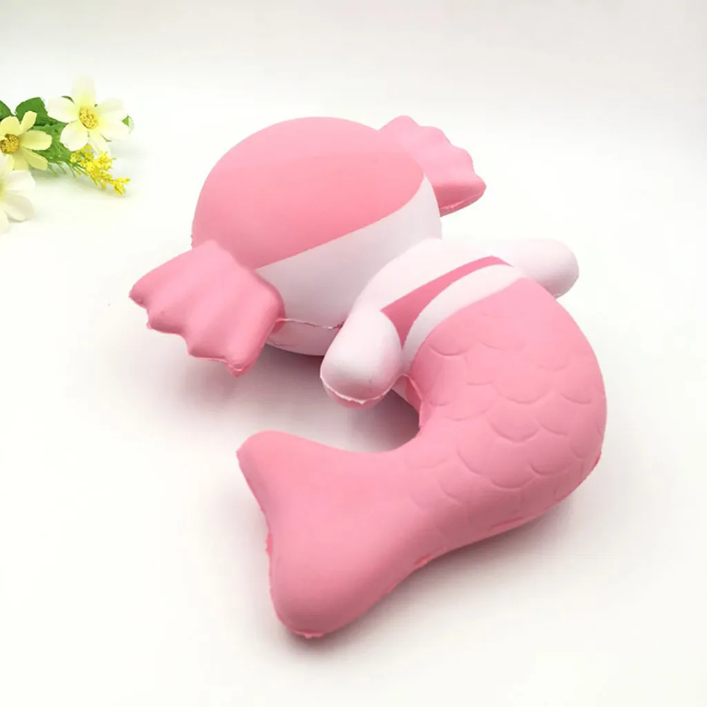 Jumbo восхитительный крем русалки супер сжимающая игрушка для снятия стресса детей