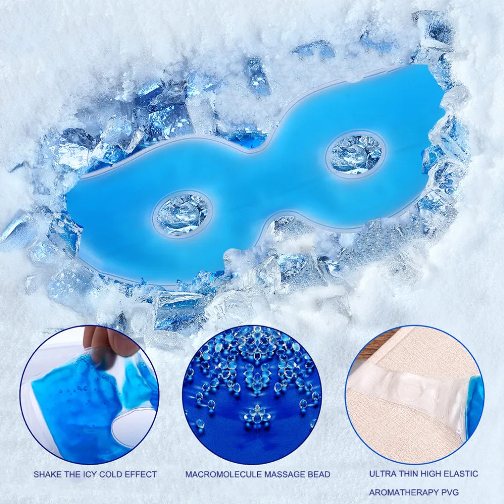 Гелевая маска для глаз Ice Eye Beauty сна снижения темных кругов снятия усталости