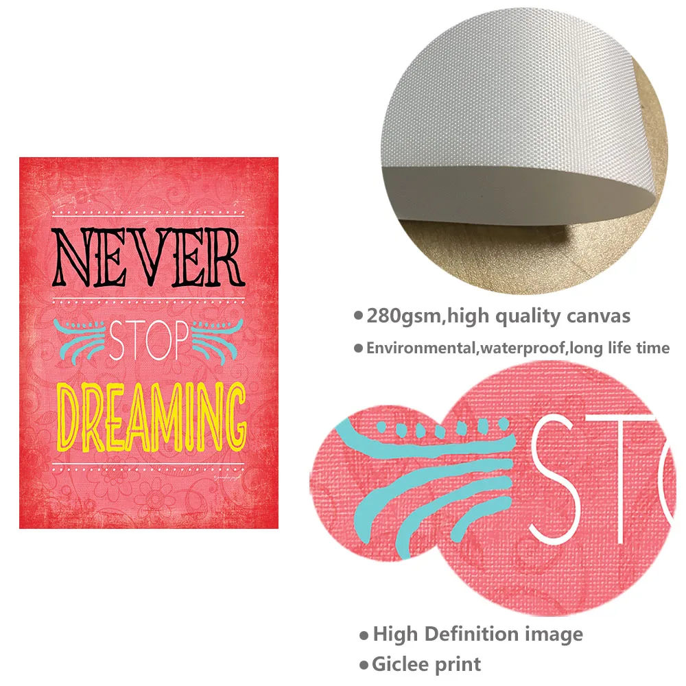 

Motivational Quotes Art Canvas Vintage Poster Minimalist Painting Inspiratoinal Education Picture Modern Home Office Room Decor