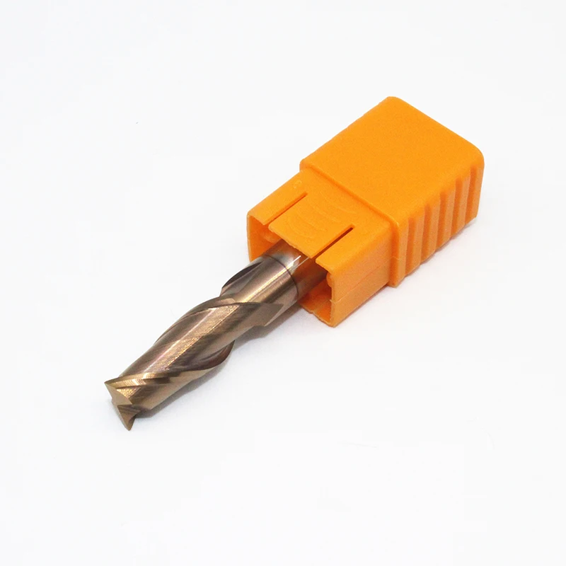 

1 шт. HRC60 10 мм твердосплавная плоская Концевая фреза D10X25LXD10X75L 2 Флейта стандартная длина боковая фреза профилирующая фреза