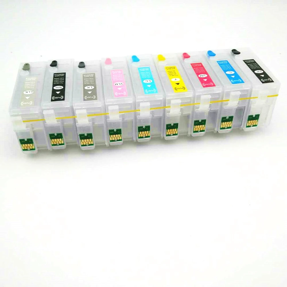 Vilaxh многоразовые картриджи для принтера Epson P600 surecolor Surecolor SC с чипами