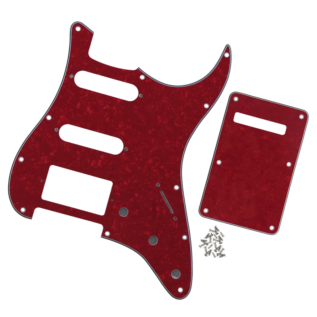 Накладка для электрогитары SSH &amp Задняя панель гитары 11 отверстий винт