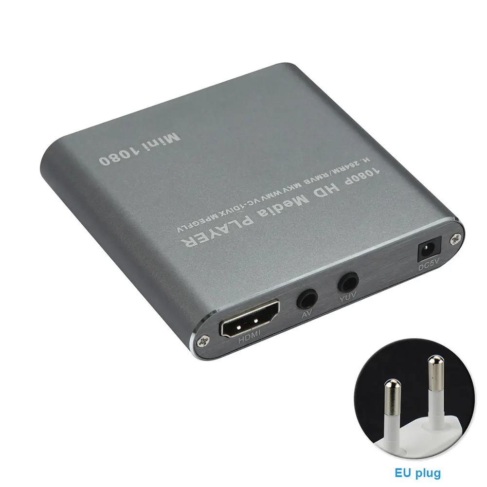 1080 P хост HDD медиаплеер домашний аудио плавное декодирование портативный AVI USB для