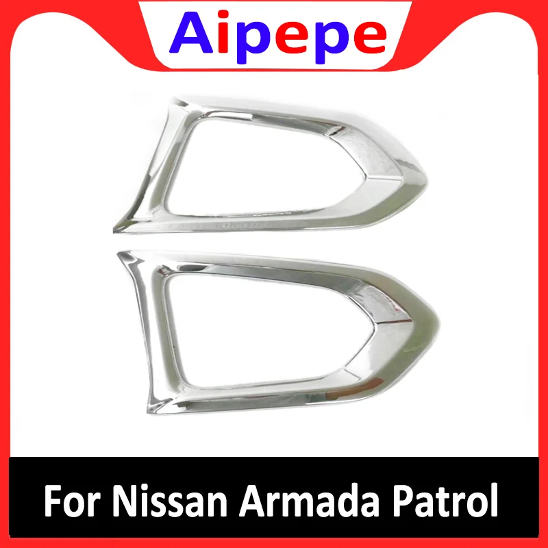 Автомобильный Стайлинг для Nissan Armada Patrol Royale Nismo Y62 2016 2017 2018 2020 ABS Хромированная