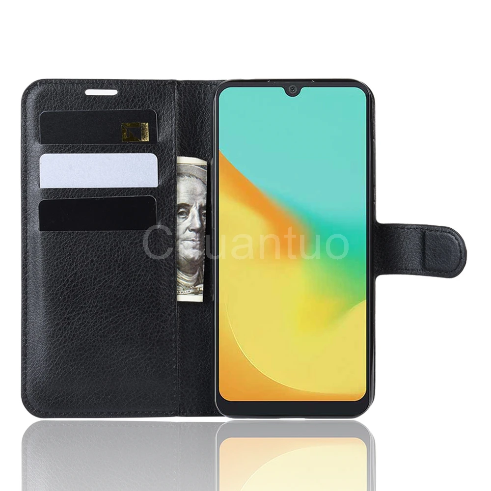 Чехол книжка из искусственной кожи PU для ZTE Blade A7 2019 флип кошелек чехлы телефонов