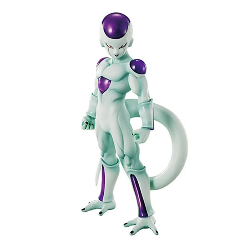 Новый аниме Dragon Ball Z белый Frieza Ultimate Body ПВХ фигурку DOD Супер Saiyan Goku конфронтации