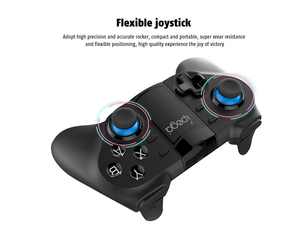 IPEGA PG-9129 Беспроводной игрового контроллера геймпад для Android/IOS/ПК/ноутбук на Windows 7/8/10 джойстика пульта Bluetooth 4,0 игра Управление с держателем
