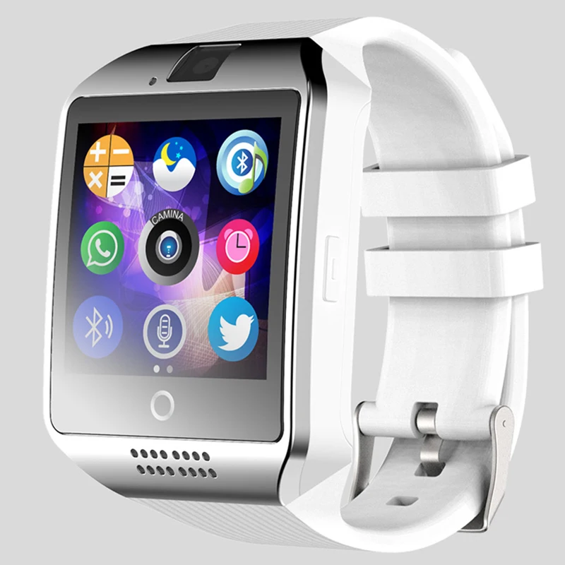 ITORMIS Bluetooth Смарт часы телефон Smartwatch Q18 с камерой сенсорный экран поддержка