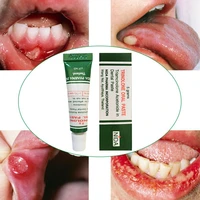 1pcs mouth ulcer relief gel natural herbal oral antibacterial cream fast relief from severe pain irritation oral care
