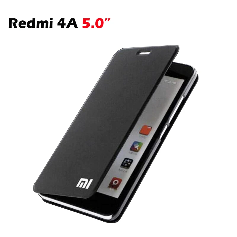 Чехол для Xiaomi Redmi 4A роскошный флип чехол из искусственной кожи кошелек Xiomi