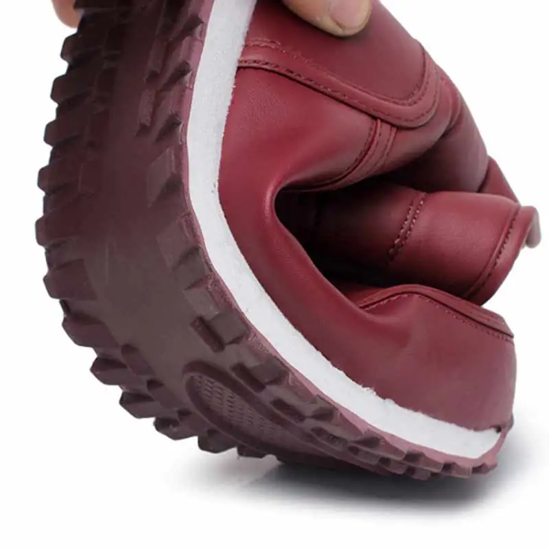 Bota feminina 2018 новые зимние женские ботинки обувь на платформе Большие размеры Fenty