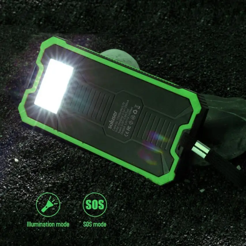 HIPERDEAL светодиодный внешний аккумулятор с двумя портами usb на солнечной батарее чехол Зарядное устройство DIY комплекты Коробка для samsung S8 Xiaomi 18Apr28 Прямая поставка F